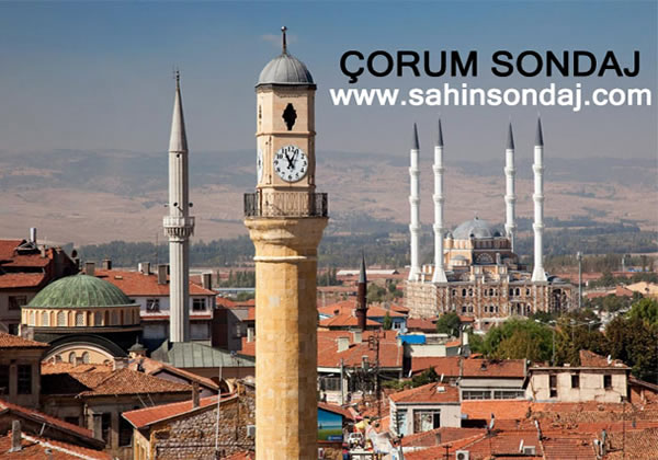 çorum sondaj